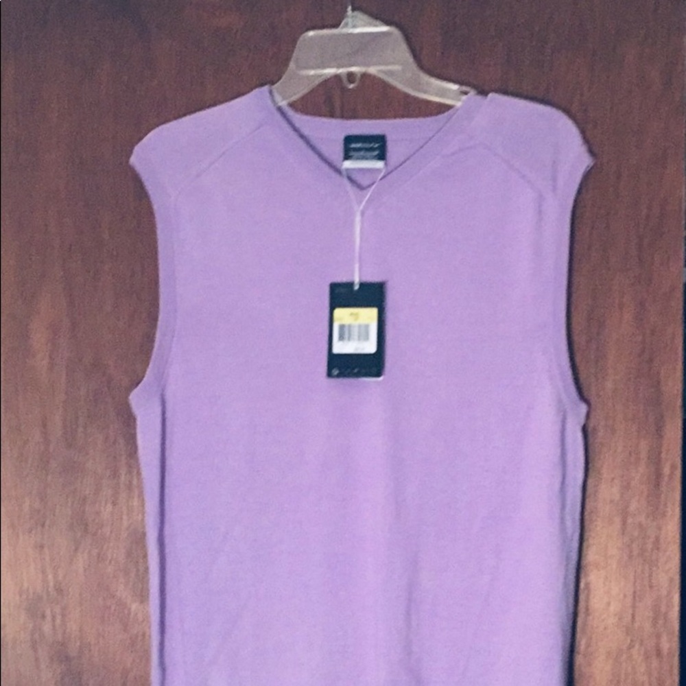 Nike wool blend lavender golf vest M- S/W- L